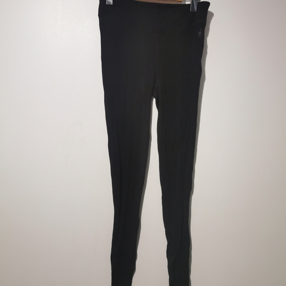 Smartwool Medium Classic Thermal Merino Base Layer Bottom Solid Black - Picture 3 of 7